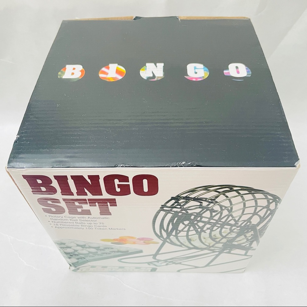 Bingo Playing Set/Youngsters and Above/ Both Genders.